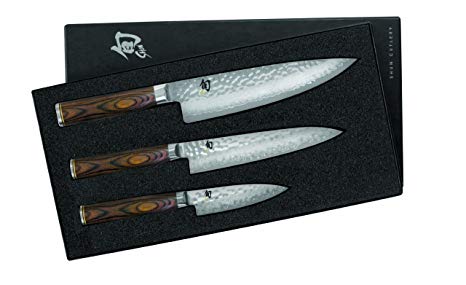 Used Shun Premier Knife Starter Set, 3-Piece