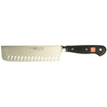 Used Wusthof Classic 7-Inch Nakiri Knife with Hollow Edge, 4193/17